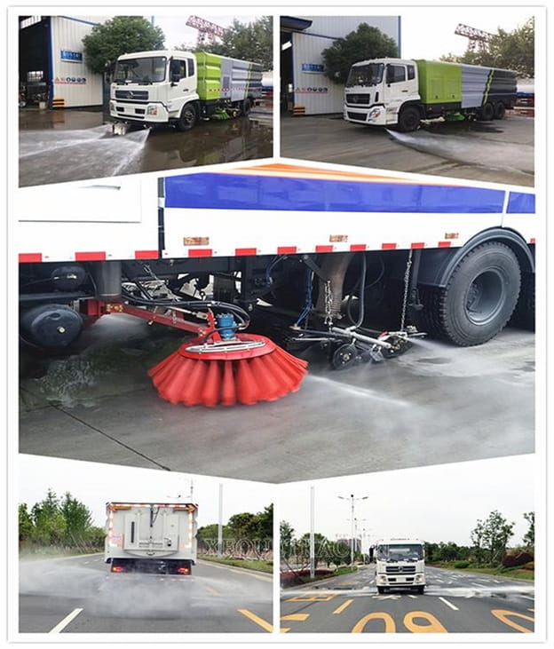 Phun sương hiện đại, dập bụi an toàn