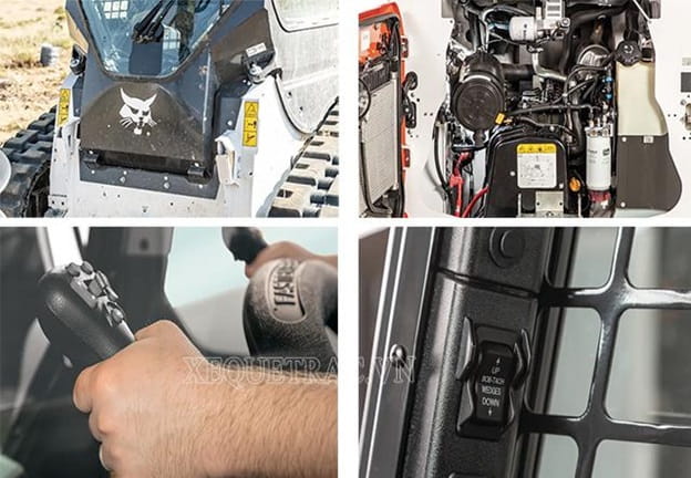 Thiết kế xe Bobcat quét đường