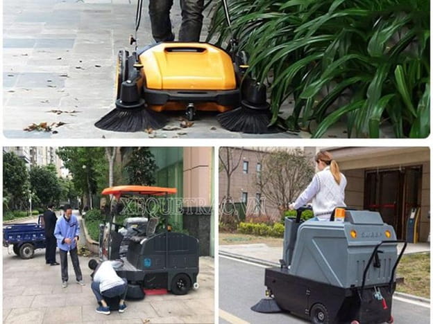 Kinh nghiệm khi dùng xe quét đường